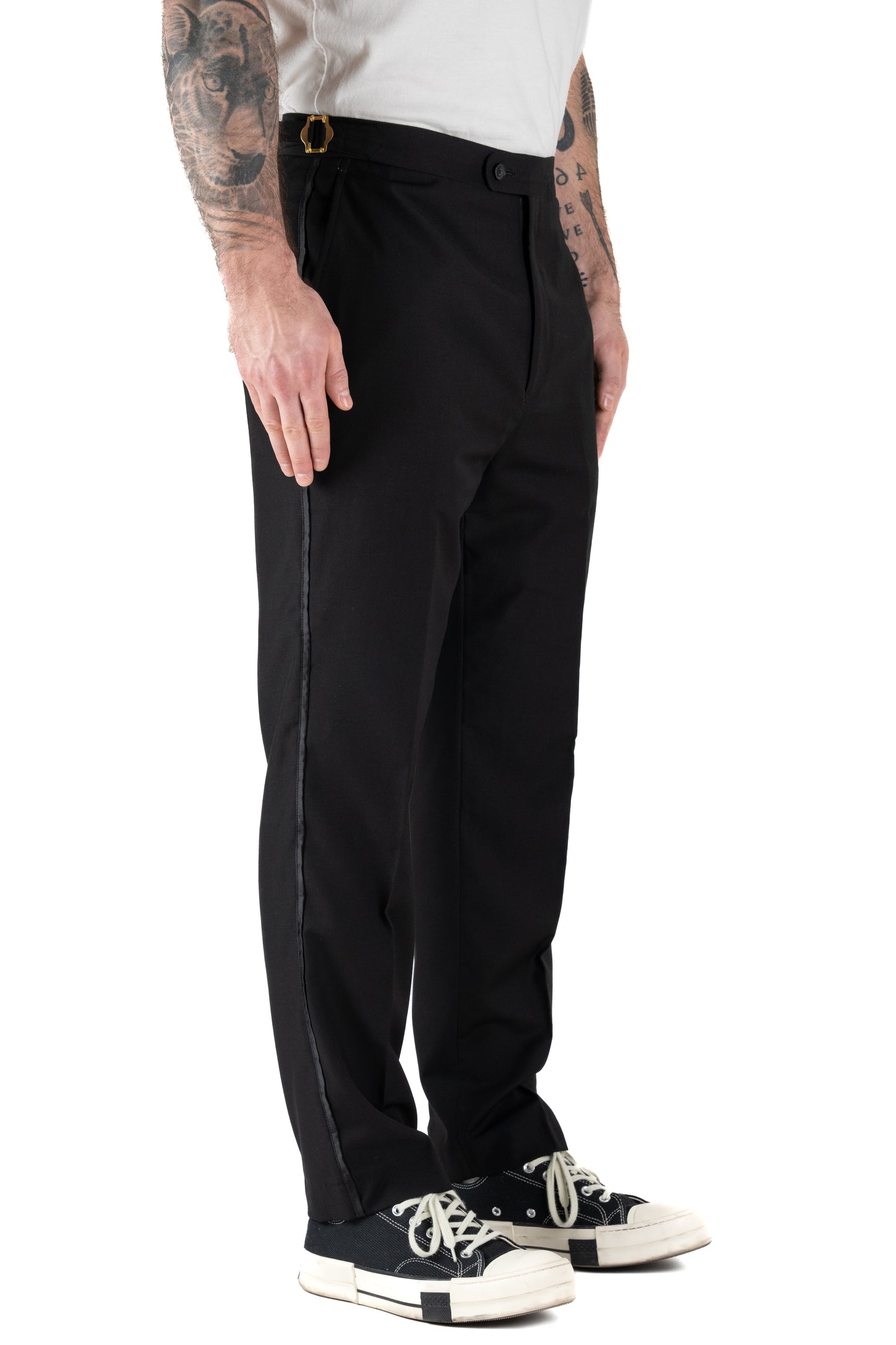 Wool Tux Trouser