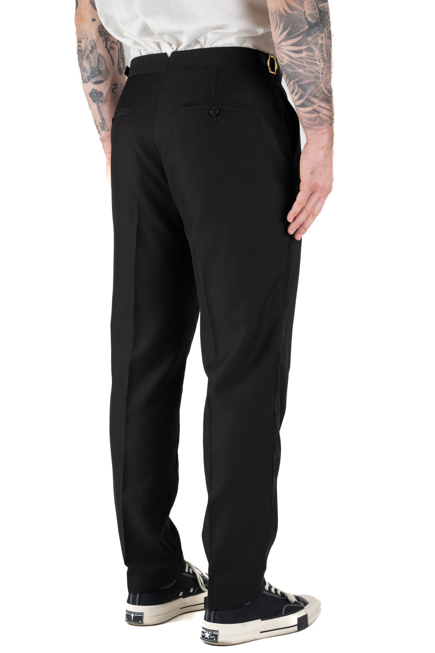 Wool Tux Trouser